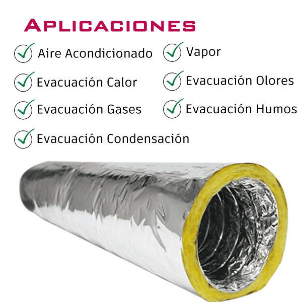 Ducto Flexible Aislado Ductoflex - Imagen 4