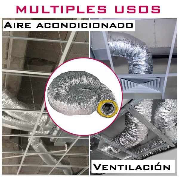 Ducto Flexible Aislado Ductoflex - Imagen 6