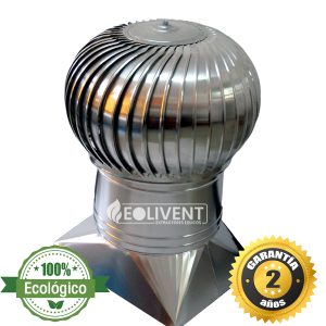 Extractor Eólico de 20" pulgadas Garganta - Eolivent