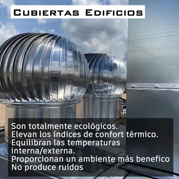 PG - Extractor Eólico de 31" Rotor - Eolivent - Imagen 3